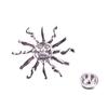 Lanhao Insignia Broche de Caballero Águila Voladora Lobo Estrella de Cinco Puntas Retro Pin Sencillo Accesorios Unisex Mayoreo