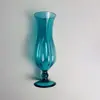Suministros del Fabricante Nuevo Modelo 2025 de Copa de Plástico Soplado a Mano con Forma Creativa de Pétalo de Tulipán, Copa de Vino Tinto de Fondo Ancho Resistente a Altas Temperaturas