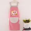 Delantal Suerte con Juego de Palabras Creativo Diseño de Limpieza de Manos a Doble Cara Di Adiós a las Manos Sucias Ropa para Limpiar Impermeable Resistente al Aceite Resistente a las Manchas Fácil