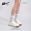 Tênis de Treino Versátil Confortável Estilo Alemão Color-Blocking 2026, Sapatilhas Femininas Simples e Estilosas Estilo Coreano, Sapatos Casuais de Cadarço Energéticos