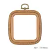Directamente del fabricante: Aros de Bordado Color Caramelo DIY, Aros de Bordado Vintage, Herramientas y Accesorios de Bordado, Aros de Bordado, Anillos de Bordado de Punto de Cruz
