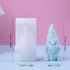 Molde de Silicona para Velas Enanas Serie Navideña Adornos Manualidades Molde de Yeso DIY Horneado Molde para Pastel