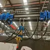 Dispositivo móvil hidráulico de vía única para minas de carbón, grúa de vía única para remolque de cables subterráneos, fácil de mover, ahorra tiempo y esfuerzo