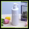 Frasco bomba espiral 280ml frasco de líquido para banho bico de pato ombro reto garrafa PET 280ML frasco com pump para loção frasco de detergente