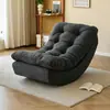 Mecedora Reclinable Luna para Adultos, Adecuada para Dormir, Sillón Sofá Perezoso para Balcón, Sillón Sofá Individual de Ocio para Sala de Estar