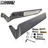 Accesorios de Modificación para Motocicleta Espejo Retrovisor Espejo Retrovisor Espejo de Ala Invisible Espejo Retrovisor Ajustable Motocicleta Universal Coche de Calle