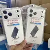 Funda Espacial de TPU Transparente Adecuada para IPHONE Apple 16PLUS Bolsa de Aire en Cuatro Esquinas Anticaída Orificio Fino Borde Recto Cubierta Suave de TPU