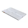 Rampa Libre de Barreras Ludaman Tablero de Transición de Paso de Aleación de Aluminio para Carrito, Escalón Plegable Móvil Tabla Inclinada
