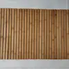 Artículos en stock tapete de bambú antideslizante para baño tapete de bambú para el hogar tapete aislante térmico para piso de ducha tapete cuadrado simple para pies de inodoro tapete de bambú