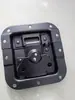 Caja de madera para chasis cerradura de mariposa accesorios de audio caja de vuelo caja cuadrada reforzada con cerradura accesorios para caja de vuelo
