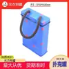 Caja rectangular de hojalata de suministro de calidad, Tanque, Caja para baraja de póker, Empaque para etiquetas de cartas, Caja con asa de tanque, Bienvenida a la adquisición