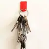 Suministros para inauguración de casa, decoración para casa nueva, ganchos rojos de alta resistencia, ganchos para celebración de bodas, herramientas de organización, ganchos de pared decorativos
