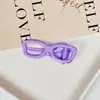 Pinza para el pelo de gafas de metal de 6 cm Pinza para el pelo de gafas de sol divertida y peculiar Pinza de pico de pato Laca Flequillo de niños Pinza lateral Accesorio para el pelo