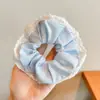 Gomas para el Cabello de Niña Gomas para el Cabello Intestino Grueso Estilo Coreano Gomas para el Cabello con Lazo Gomas Elásticas Duraderas de Alta Gama para Niñas