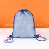 Bolsa de Malla Bolsa de Malla de Poliéster Bolsa de Almacenamiento con Cordón Bolsa de Malla de Nylon Malla para Playa Bolsa con Cordón para Baloncesto Mayoreo