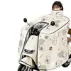 Cubierta de Parabrisas para Vehículo Eléctrico Invierno Más Terciopelo Engrosado 2026 Nuevo Modelo Coche Eléctrico Impermeable Estilo Invierno Cubierta Ampliada a Prueba de Viento