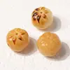 Raíz de Bodhi Carbón Tostado Caqui Pequeño Caqui Ruyi Accesorios Hecho a Mano DIY Cuerda para la Mano Accesorios de Moda Pulsera de Cuentas de Buda