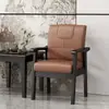 Cadeira com encosto em madeira maciça, poltrona, cadeira para mesa de computador, poltrona individual para casa, confortável para longos períodos sentado, cadeira de mahjong para idosos