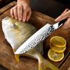 Herramienta manual acero de alto cromo forja patrón de martillo de clavo cuchillo de cocina cuchillo de chef cuchillo japonés cuchillo para carne cuchillo de cocina corte pequeño para platos