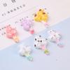 Cara Brillante Gordito Dibujo Animado Globo Lazo Diy Pegamento Crema Carcasa de Teléfono Titular Accesorios para el Cabello Vaso de Agua Pegamento Goo Tarjeta