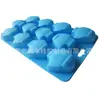 Venta Directa de Fábrica Exportación Transfronteriza Molde de Hielo de Pez Tropical de Silicona Cubitos de Hielo Productos Creativos Estilo de Vida Temática Oceánica Fabricación de Hielo Ecológica