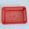 Cesta de drenaje de plástico, colador cuadrado, cesta de filtro rectangular para frutas y verduras, cesta para lavar la cocina, cesta para guardar juguetes