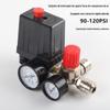 Acessórios para bomba de ar de compressor de ar interruptor de pressão de quatro furos válvula reguladora de pressão conjunto de saída 90-120PSI saída transfronteiriço