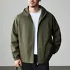 Jaqueta Casual Masculina Plus Size Nova para Outono de 2025, Leve, Oversized, Solta e Confortável, Estilo Japonês e de Hong Kong