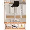 Taburete de Bar con Altura Ajustable, Silla Simple Moderna para Barra de Casa, Taburete de Bar Comercial con Respaldo