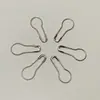 Etiqueta de alfiler calabaza pequeña oro tienda de ropa etiqueta hebilla pin broche fijado ropa clip de papel grande