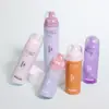 Frasco Borrifador Redondo de Plástico de Alta Qualidade 100ml 120ml 150ml com Borrifador Fino, Frasco Borrifador Redondo Reto para Hidratação e Fixação de Maquiagem Atacado