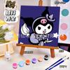 20*20 Desenho Animado Pintura a Óleo Digital DIY Colorir Pintura Decorativa Genshin Flor Pintura a Óleo Pintura a Óleo Digital Infantil Atacado