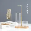 El recogedor de cenizas de incienso invertido más vendido de Amazon, quemador de incienso con forma de ocho de madera maciza, soporte especial para salvia y madera sagrada