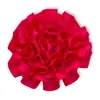 Flor de Cinta Clavel Tela Flores Plegadas Hechas a Mano DIY Pasadores para el Cabello de Niños Diademas Ropa Zapatos y Sombreros Accesorios de Flores