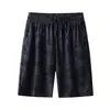 Pantalones Cortos Deportivos de Seda de Hielo de Secado Rápido para Hombre de Color Sólido Sueltos Casuales de Verano Ultra Delgados con Bolsillos