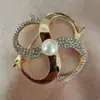 Broche Hebilla para Bufanda Broche con Incrustaciones de Perlas y Pedrería Estilo Coreano Broche de Gama Alta Nicho Accesorio para Abrigo Pines Accesorios al por Mayor