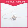 Collar diseño femenino sentido de la moda nicho año de nacimiento femenino doce signos del zodíaco Año de la Rata joyería colgante de ratón cadena de clavícula de plata de ley femenina