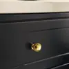 Ventas Directas de Fábrica Manijas de Puerta de Gabinete de Latón Estilo Francés Cajón de Armario Gabinete Manijas de Puerta de Cajón de Zapatero Muebles Manijas de Puerta de Cajón Doradas