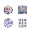 Posavasos de Cerámica Personalizado Absorbente Barro de Diatomeas Antideslizante Base de Corcho Base Aislante Patrón de Posavasos Posavasos de Té Personalizado DIY
