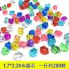Brinquedo de joia plástica monopoly Acessórios do jogo de tabuleiro Diamond arqueológico atacado Castelo colorido infantil urso de desenho animado