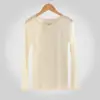 Ropa para embellecer la piel con ácido hialurónico Tallas grandes para mujer Ropa de otoño y Pantalones de otoño Top de cuello bajo Ropa interior térmica de otoño e invierno Cuerda interior base ultradelgada