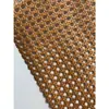 Material de tecelagem de rattan PE imitação hexagonal octogonal olho tapete teto decorativo gabinete porta decoração rede de rattan tecelagem material outros