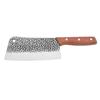 Directo de fábrica acero inoxidable 3CR13 cuchillo de chef cuchillo para rebanar cuchillo para huesos cuchillo de cocina doméstico patrón martillado juego de tres piezas