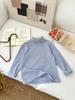 Camiseta Interior Mo Xiaomeng para Niños Otoño e Invierno 2026 Estilo Coreano Color Sólido Cuello Alto Medio Camiseta Interior para Niños y Niñas Estilo Básico Infantil