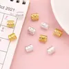 1000 Piezas/Bolsa 8* 9m Letra Material de Hierro Peluca Rastas Extensiones de Cabello Anillos Accesorios para Joyería DIY Directo del Fabricante