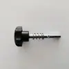 Accesorios para tubo de humo de barbacoa, caja de resorte de tensión de alambre de acero, brida con rodamiento de bolas, manguera de papel de aluminio, abrazadera de registro de aire, caja de cables