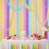Guirlanda de Papel Trevo de Quatro Folhas Festa Aniversário Casamento Cenário Decoração de Sala de Casamento Decoração de Evento de Loja Suprimentos de Casamento Artesanato de Papel