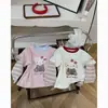 Blusa de Manga Larga de Dibujos Animados de Gato KT para Niñas, Otoño, Cuello Redondo Color Block, Falso Dos Piezas, Elegante Patchwork de Rayas, Manga Larga Fina para Ropa de Abrigo