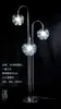 Nuevos Accesorios para Bodas Luces Guía de Camino Tiras de Hielo Cristal Madreperla Hierro Forjado Soporte Guía de Camino Escenario de Boda Decoración Dorada Guía de Camino