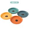 Plato para escupir huesos de estilo japonés para el hogar creativo Plato cuadrado para snacks Plato de plástico para huesos de fruta Plato para pastel Plato para mesa de comedor Venta al por mayor